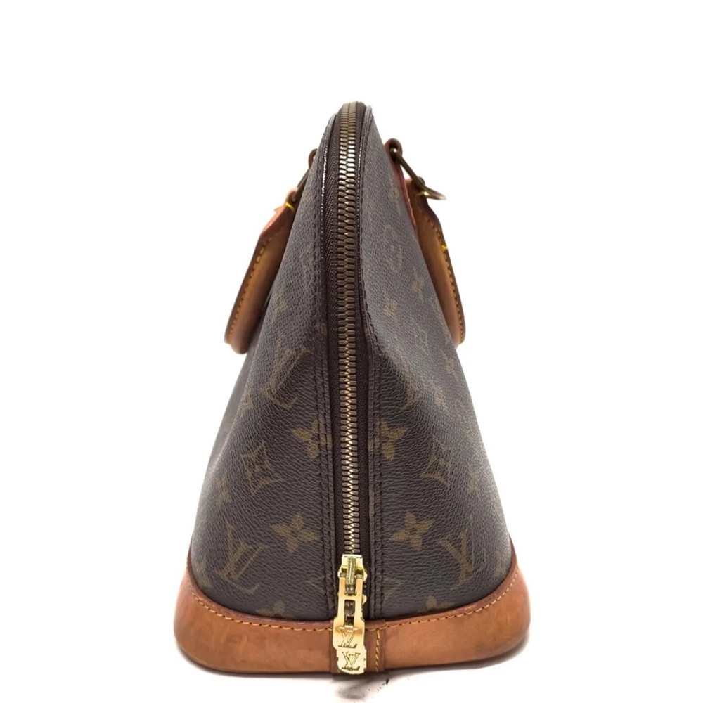 Louis Vuitton LV Hand Bag  Alma Brown Monogram - Picture 7 of 17